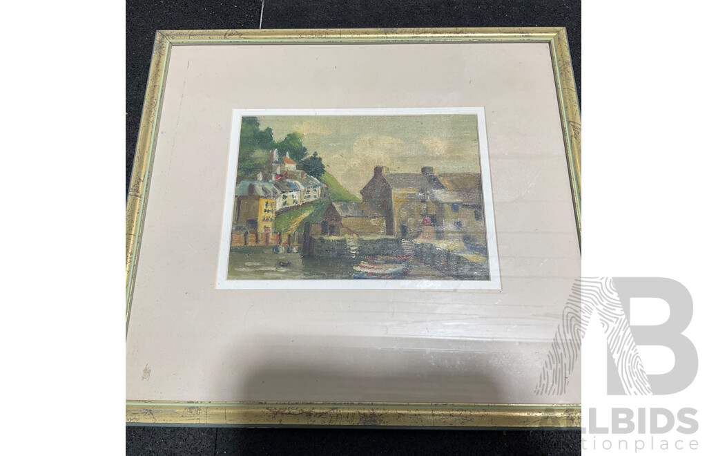 Variety of Vintage Landscape Paintings, Including Colin Parker ''Mudgee Way'' and Others - Lot of 8