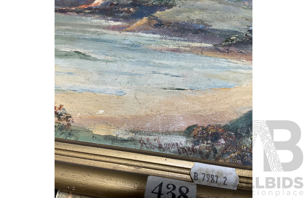 Variety of Vintage Landscape Paintings, Including E.C. Smith, ''Cario Bay'' and Others - Lot of 8