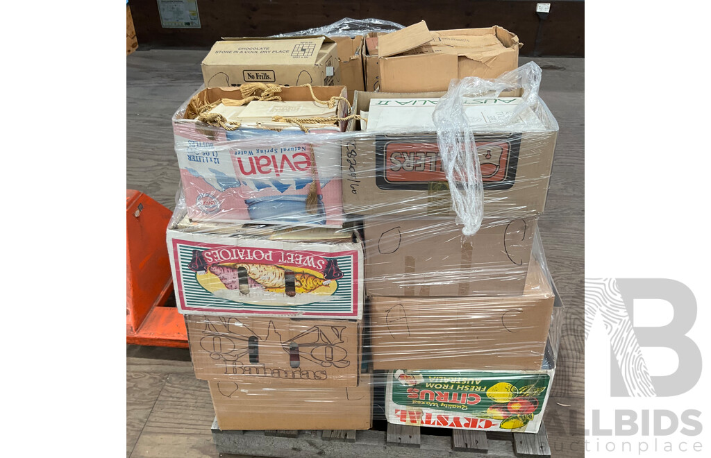 One Full Pallet - Mystery Collection of Vintage Books