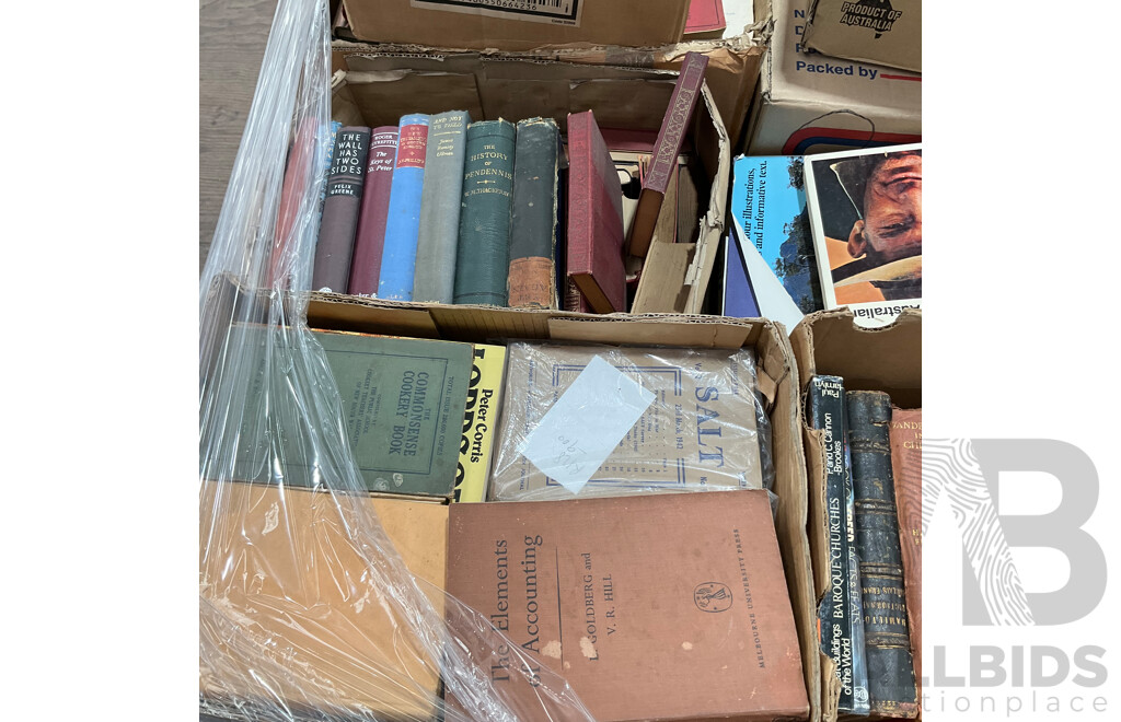 One Full Pallet - Mystery Collection of Vintage Books