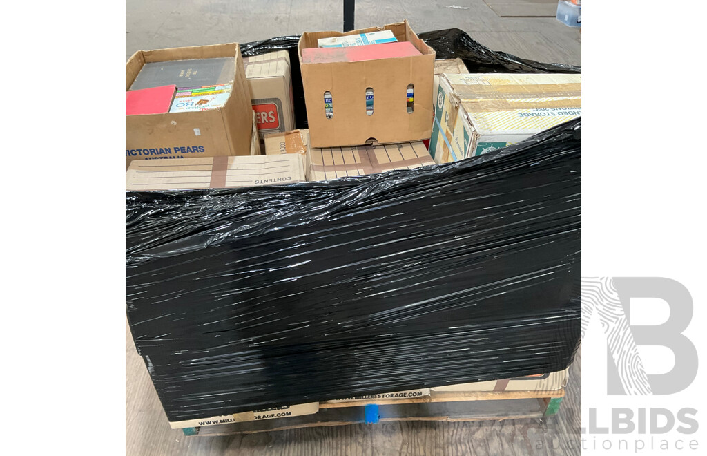 One Full Pallet - Mystery Collection of Vintage Books