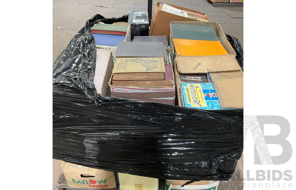 One Full Pallet - Mystery Collection of Vintage Books