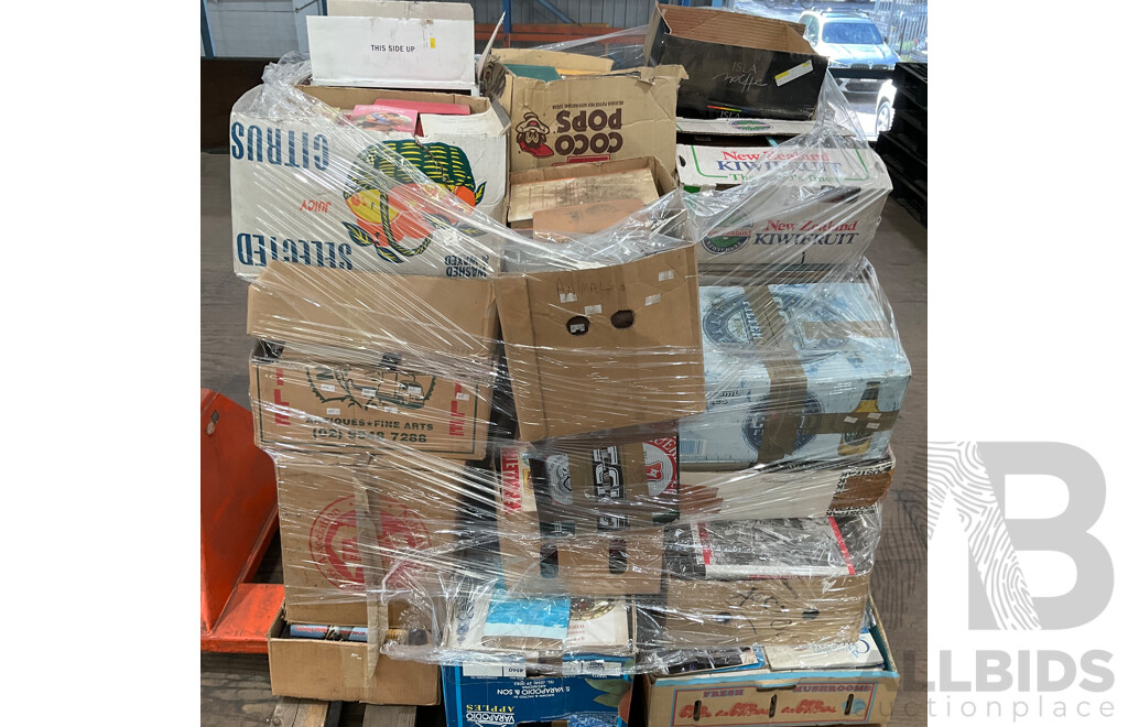 One Full Pallet - Mystery Collection of Vintage Books