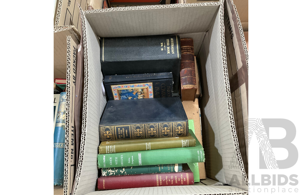 One Full Pallet - Mystery Collection of Vintage Books