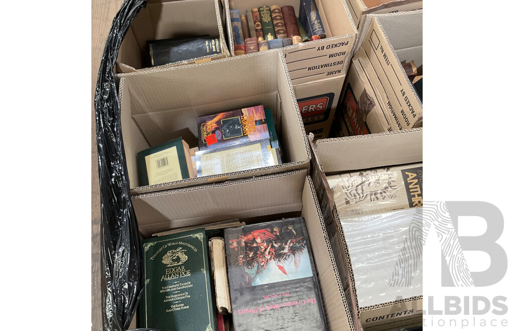 One Full Pallet - Mystery Collection of Vintage Books