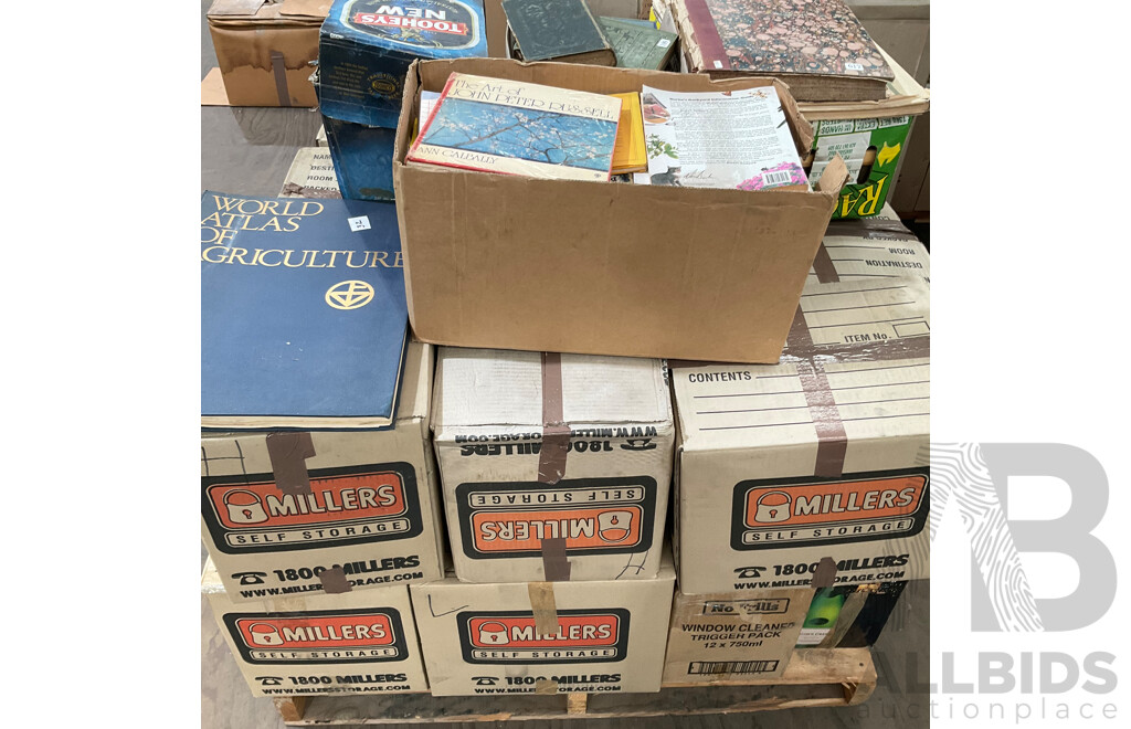 One Full Pallet - Mystery Collection of Vintage Books