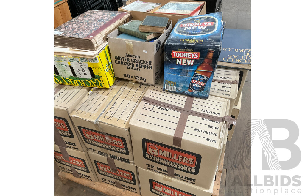 One Full Pallet - Mystery Collection of Vintage Books