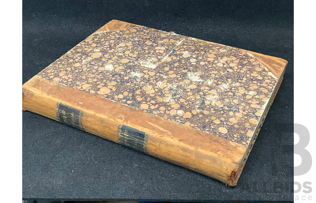 Antique Bound Volume of the Sydney Morning Herald - May to August/1867