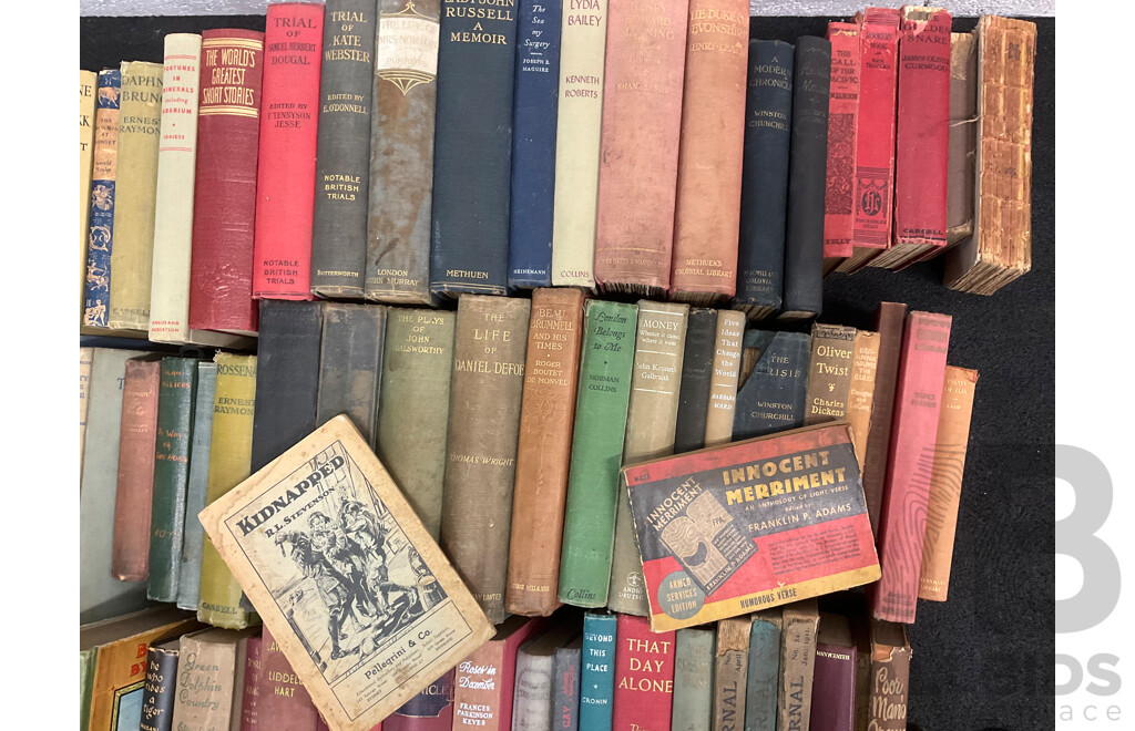 Collection of Vintage and Antique Books in Decorative Hardback