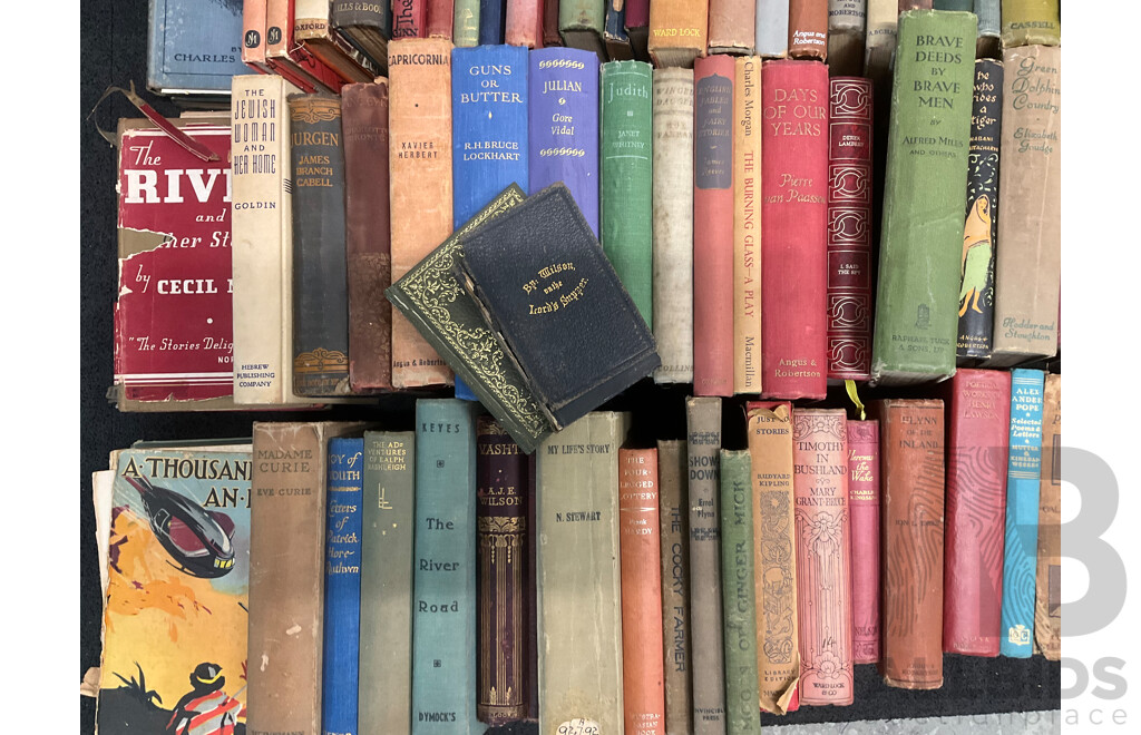 Collection of Vintage and Antique Books in Decorative Hardback