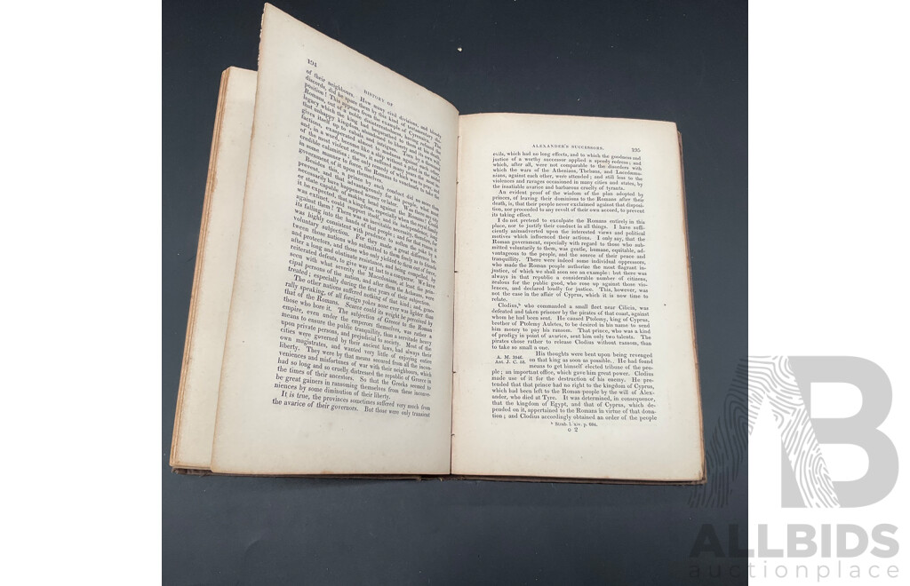 Antique Rollin's Ancient History,  Vol.I to Vol VI.