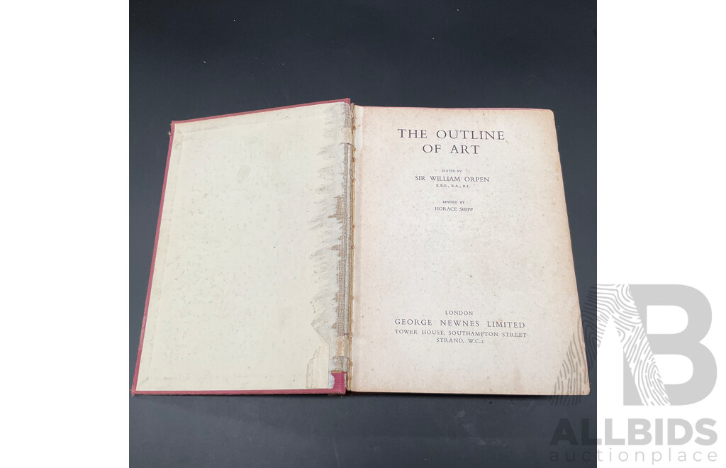 The Outline of Art by Sir William Orpen