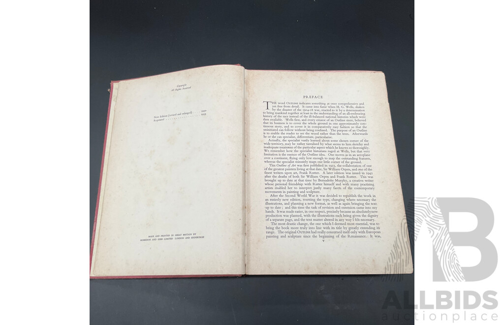 The Outline of Art by Sir William Orpen