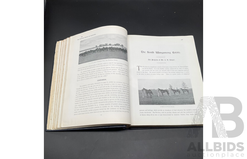 The Pastoral Homes of Austrlia 1910