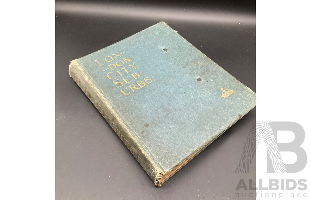 London City Suburbs as They Are Today by Percy Fitzgerald