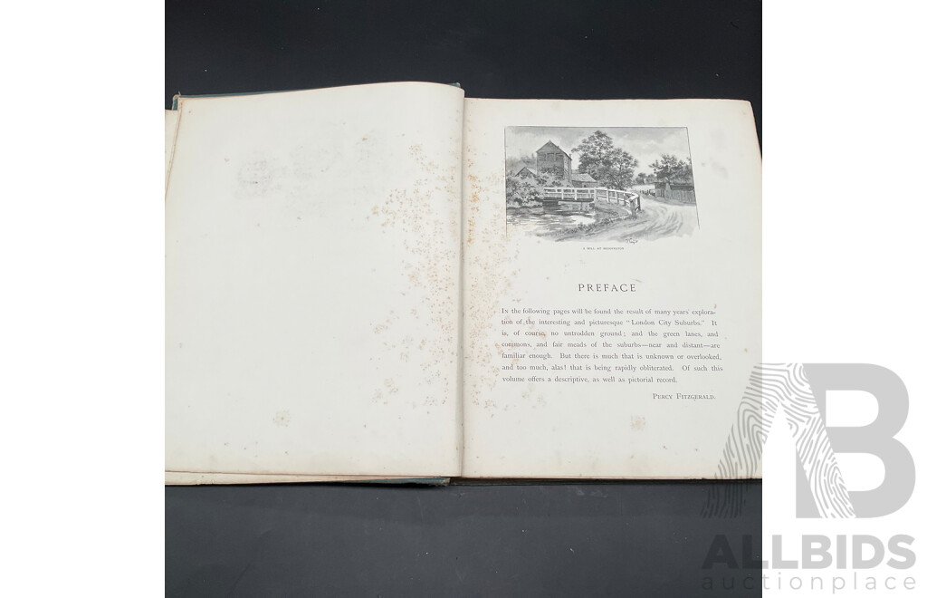 London City Suburbs as They Are Today by Percy Fitzgerald