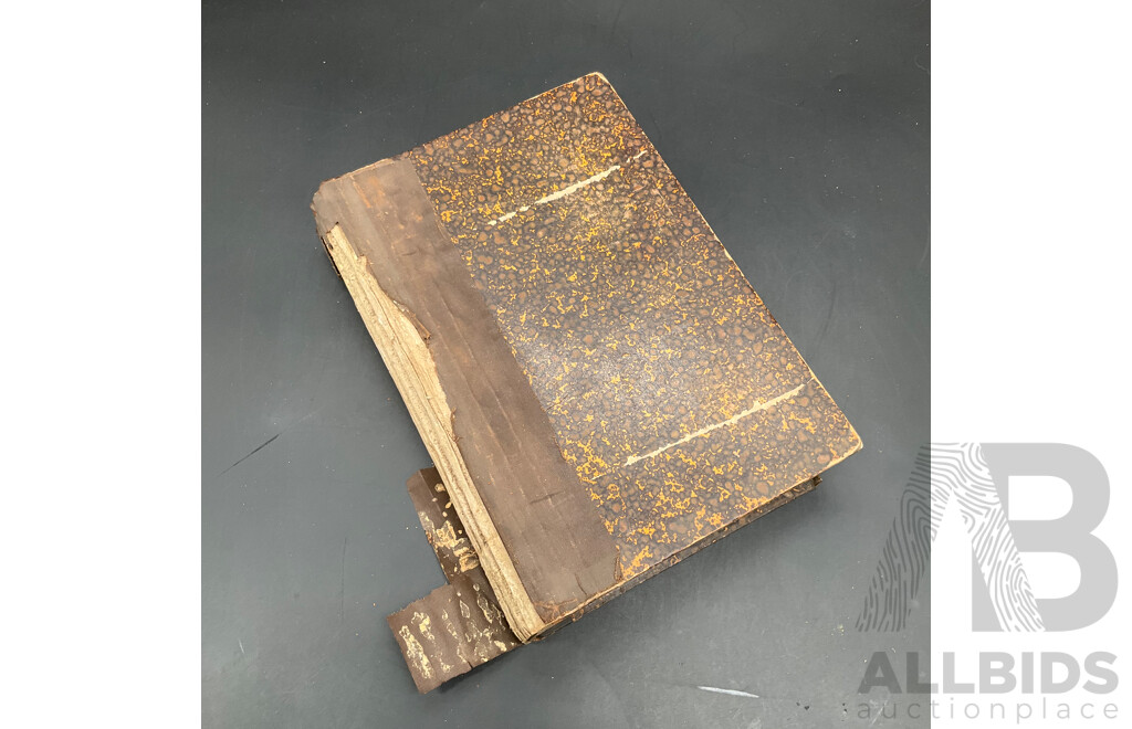 Antique German Books - Deutsche Literaturgeschichte by Robert Koenig and Allgemeine Geschichte Der Literatur by Dr. Johannes Scherr - Lot of 2