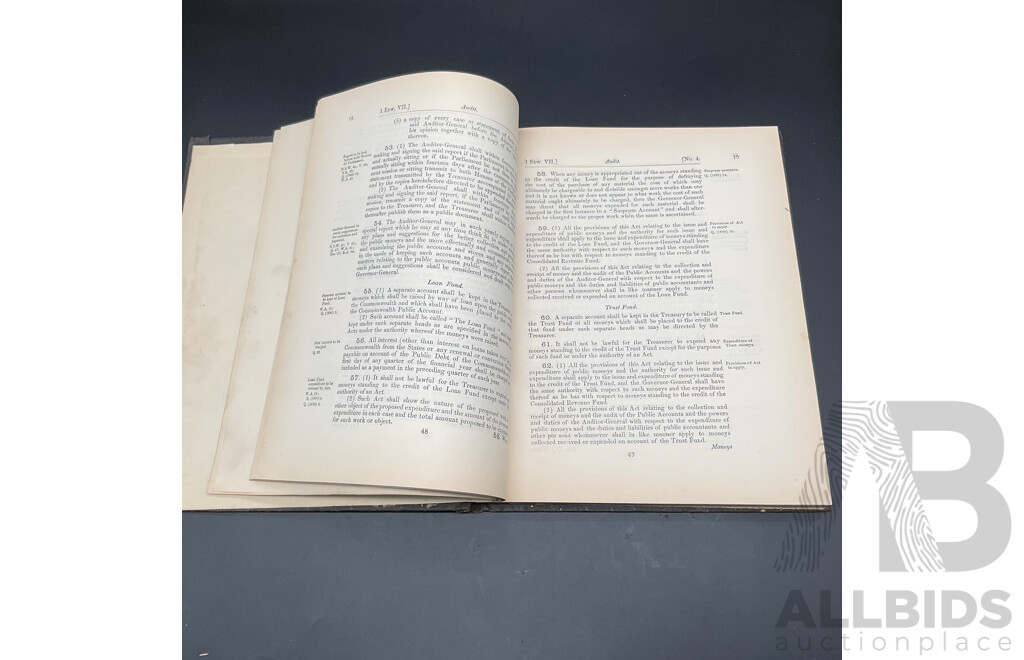 The Commonwealth of Australia, Anno Primo - Edwardi Septimi Regis (1901)
