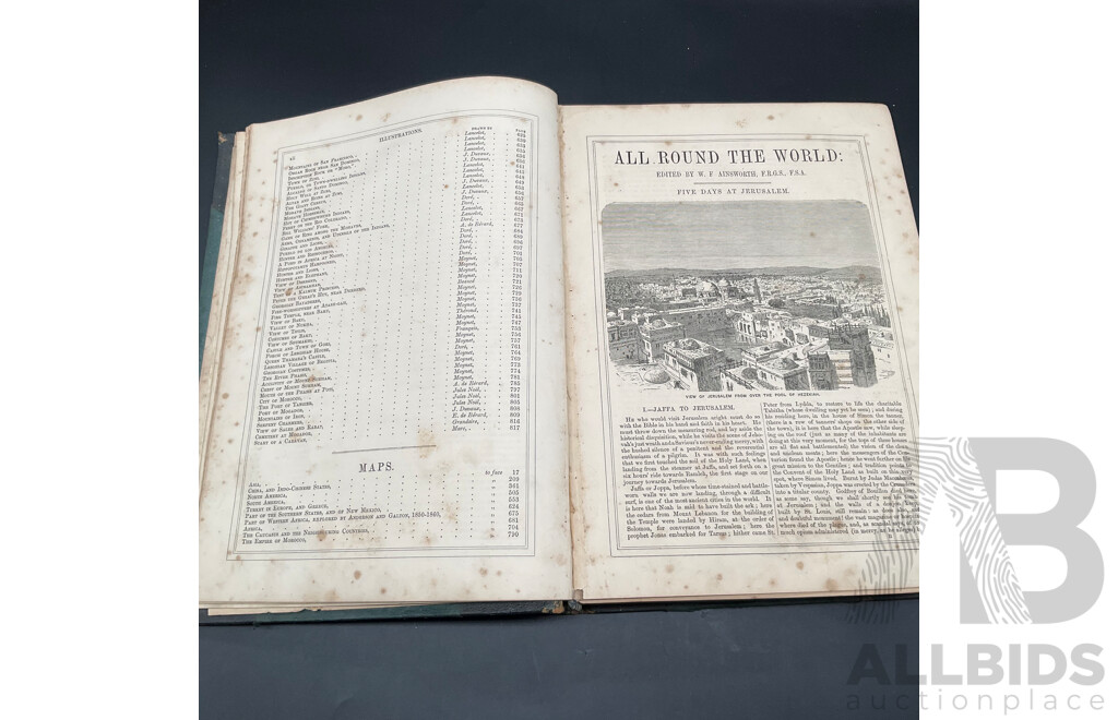 All Round the World: an Illustrated Record of Voyages, Travels, and Adventures in All Parts of the Globe (First Series)