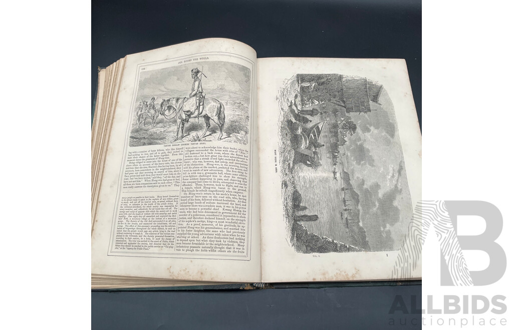 All Round the World: an Illustrated Record of Voyages, Travels, and Adventures in All Parts of the Globe (First Series)
