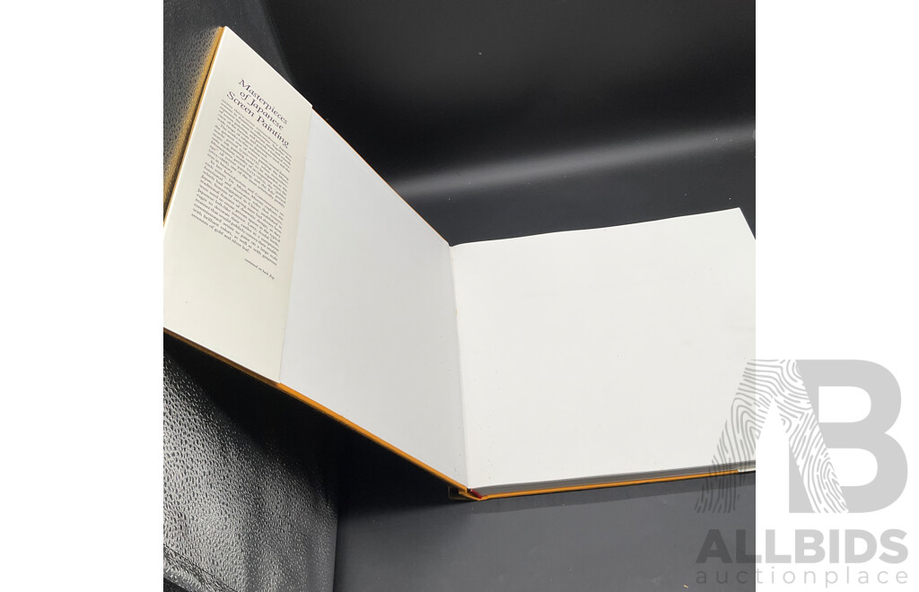 Masterpieces of Japanese Screen Painting, by Miyeko Murase