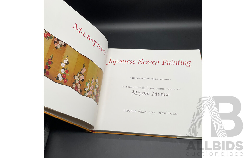 Masterpieces of Japanese Screen Painting, by Miyeko Murase
