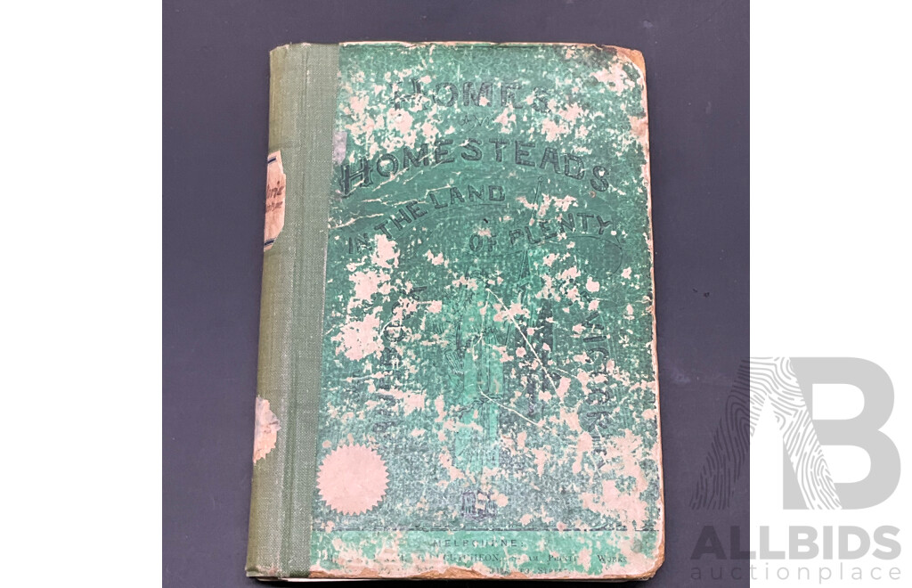 Antique, Decorative, Rare Books About Australian and New Zeland - Lot of 16