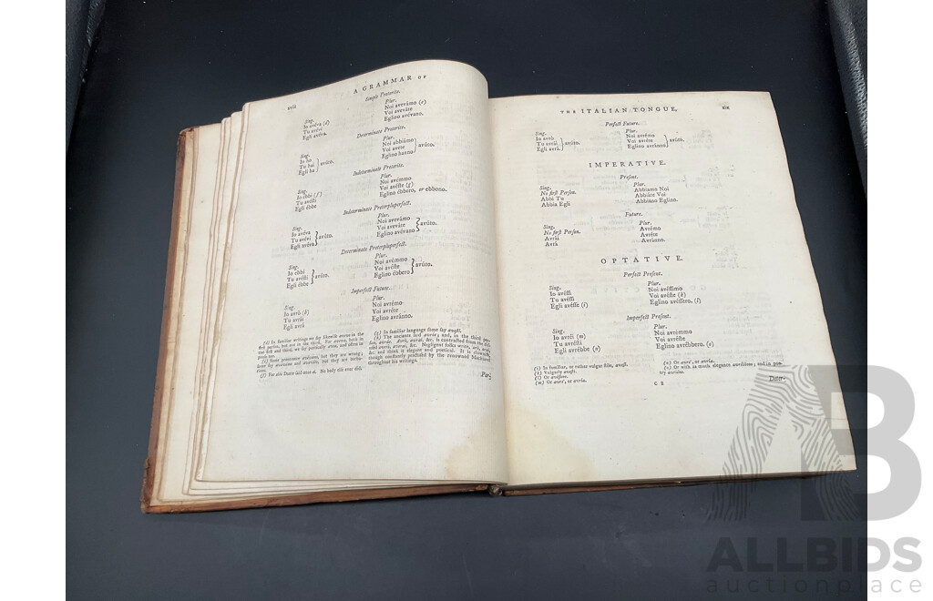Baretti's English and Italian Dictionary