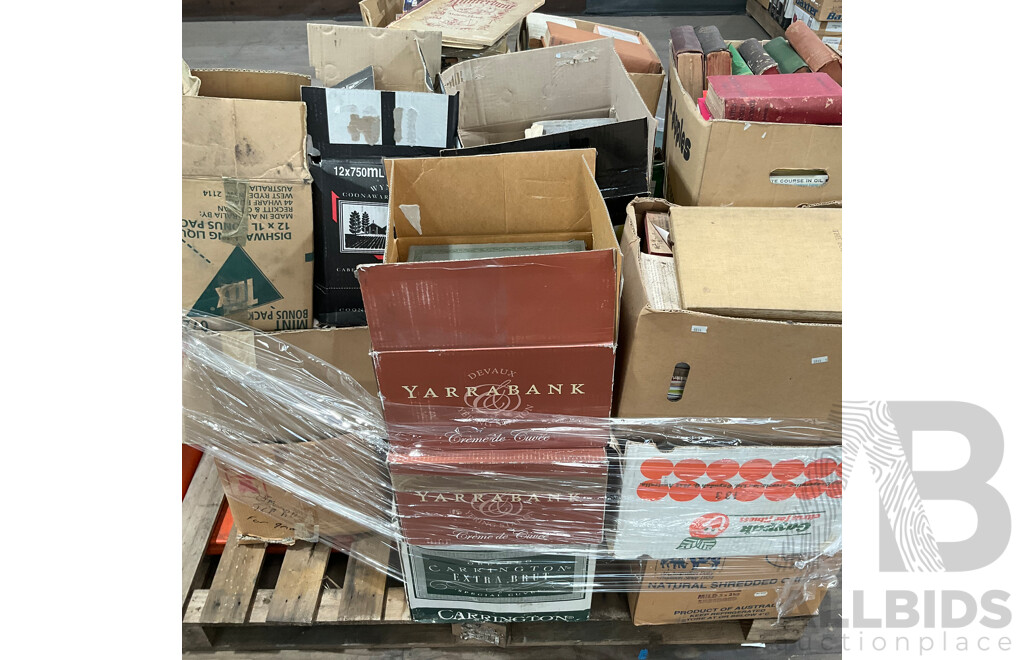 One Full Pallet - Mystery Collection of Vintage Books