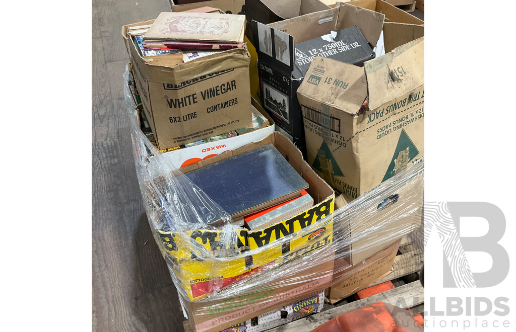 One Full Pallet - Mystery Collection of Vintage Books