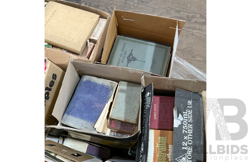 One Full Pallet - Mystery Collection of Vintage Books