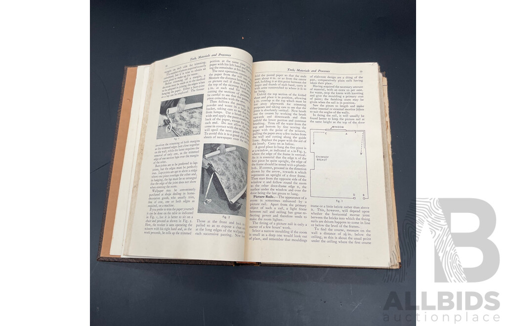 The Young Ladies Tresure Book, by Ward, Lock & Co and The Practical Man's Book of Things to Make and Do, Edited by James E. Wheeler - Lot of 2