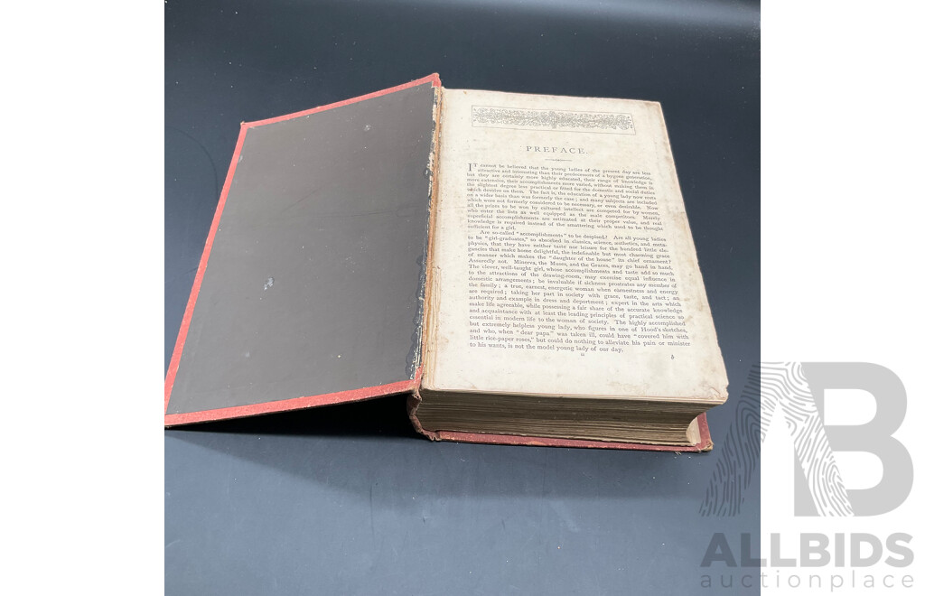 The Young Ladies Tresure Book, by Ward, Lock & Co and The Practical Man's Book of Things to Make and Do, Edited by James E. Wheeler - Lot of 2