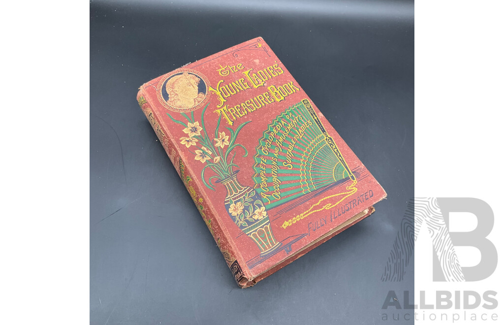The Young Ladies Tresure Book, by Ward, Lock & Co and The Practical Man's Book of Things to Make and Do, Edited by James E. Wheeler - Lot of 2