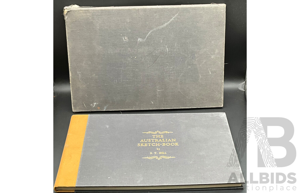 The Australian Sketch-Book, by Artist S.T.Gill, First Lansdowne Edition (#281/1000)