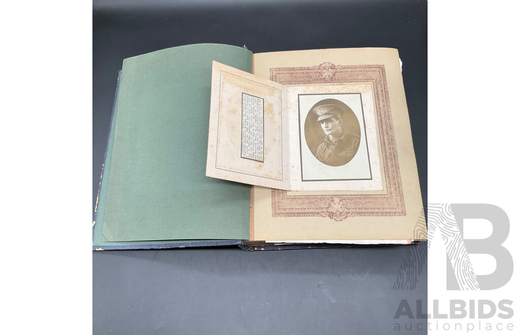 The All-Australia Memorial, a Historical Record of Australia's Efforts During World War I