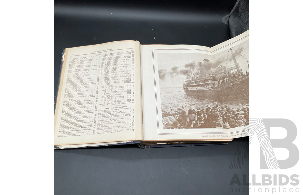 The All-Australia Memorial, a Historical Record of Australia's Efforts During World War I