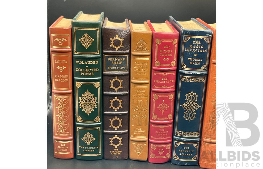 Franklin Library Limited Edition Books - Lot of 15
