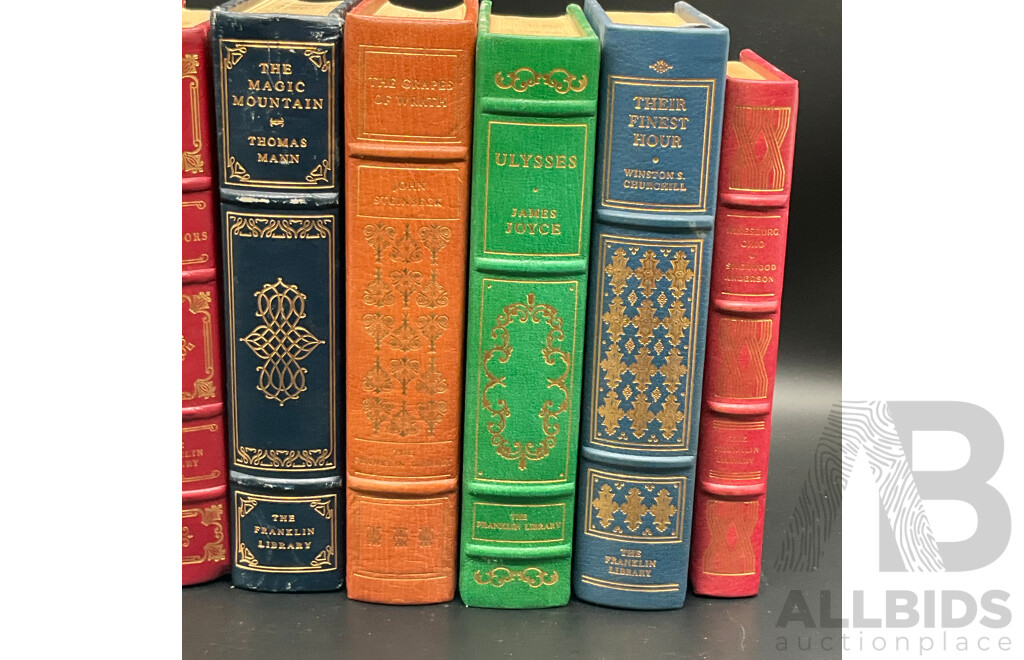 Franklin Library Limited Edition Books - Lot of 15