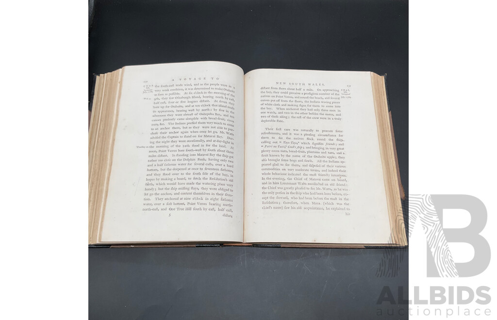 ^The VOYAGE of Governor Philip to Botany Bay