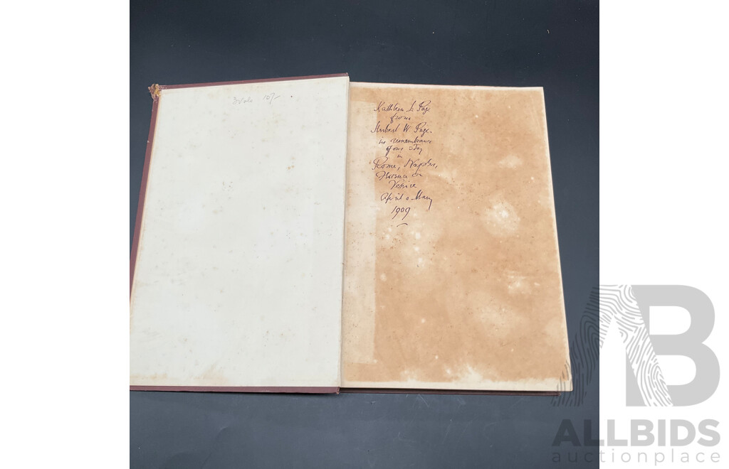 RUSKIN, the Stones of Venice Vol I. to III.