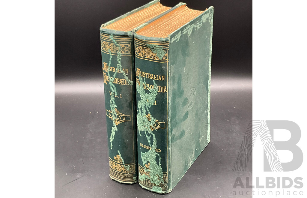 THE AUSTRALIAN ENCYCLOPAEDIA, Edited by Arthur Wilberforce Jose and Hebert James Carter, Vol. I - II