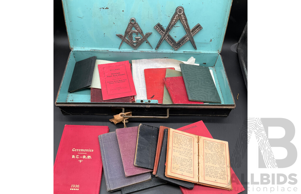 Collection of Assorted Vintage Paper Ephemera, Memorabilia and Collectibles