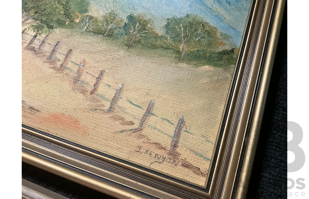 Assorted Framed Paintings - Mixed Media on Board - Lot of 11