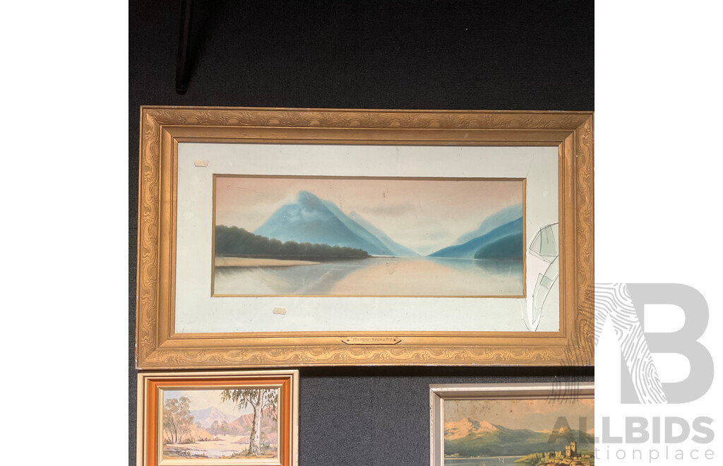 Assorted Framed Vintage Prints and Metal Wall Plaques - Lot of 9