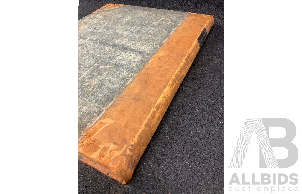 Antique Bound Volume of the Sydney Morning Herald, September - December, 1856