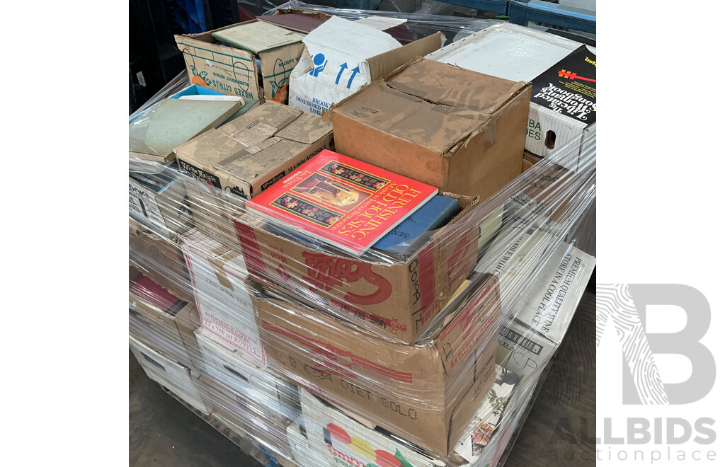 Collection of Vintage Books - 1 Full Pallet