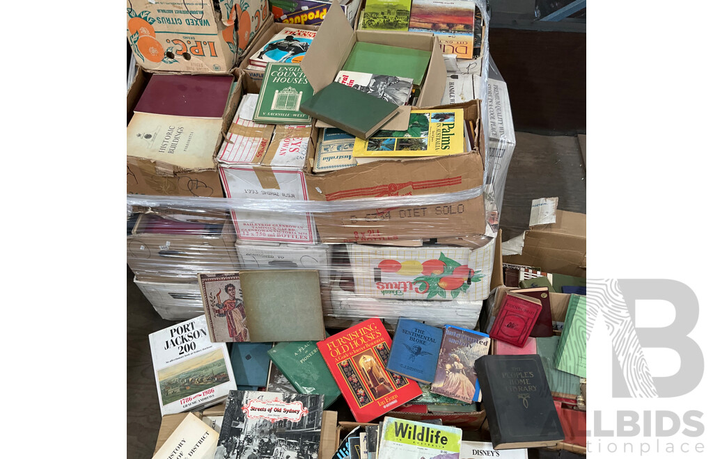 Collection of Vintage Books - 1 Full Pallet
