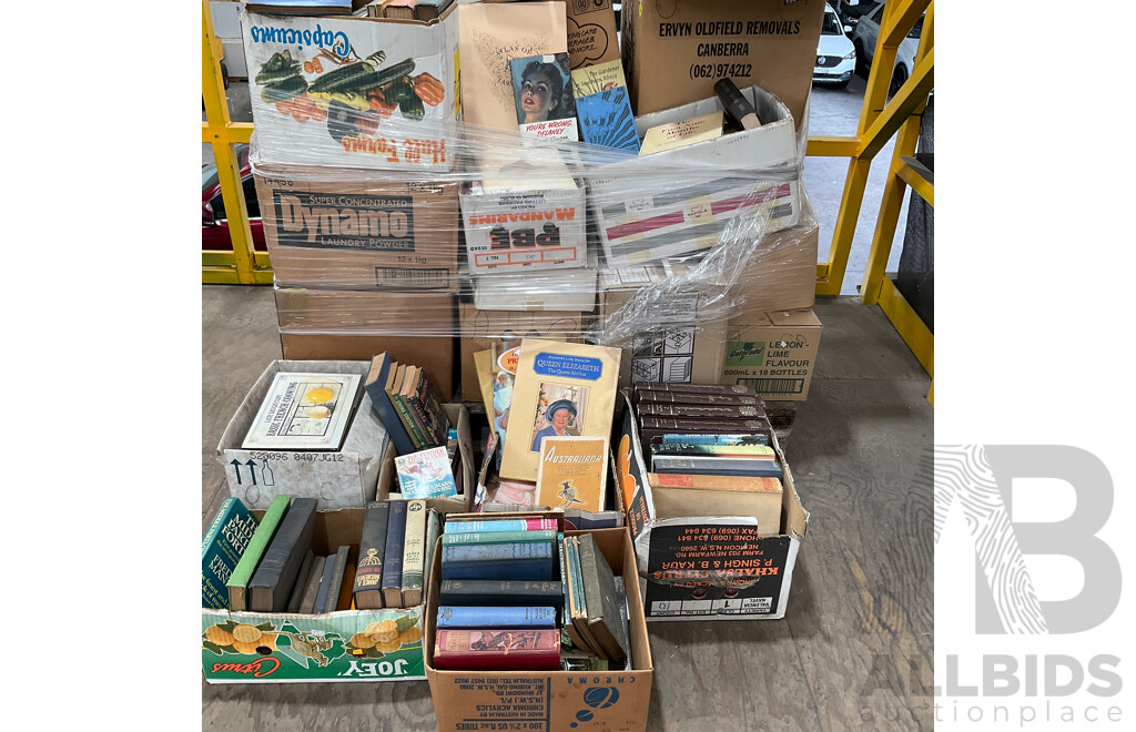 Collection of Vintage Books - 1 Full Pallet