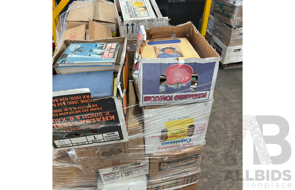Collection of Vintage Books - 1 Full Pallet